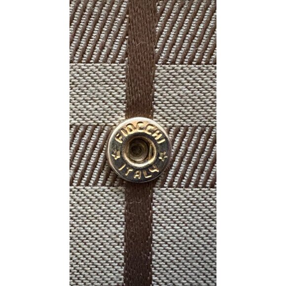 Burberry Beige/Brown Haymarket Check Fabric & Leather Slim Continental Wallet - Picture 6 of 15